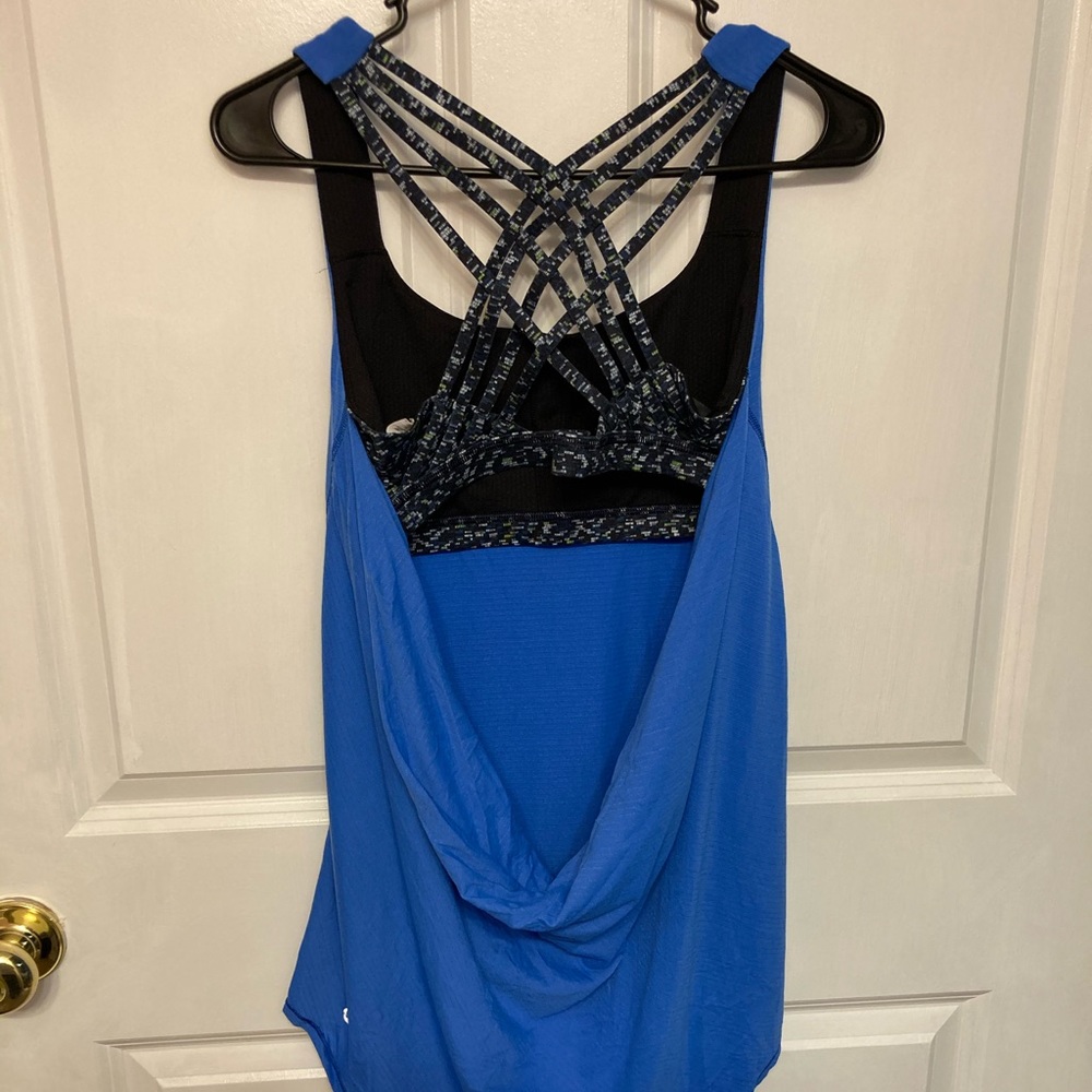 Lululemon Athletica Workout Top with Built in Bra